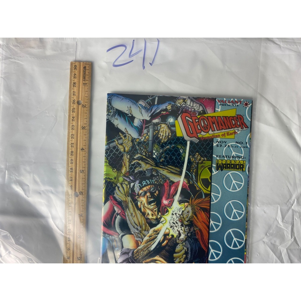 Geomancer Guardian of Earth Comic Book Issue 1 Valiant Comics Nov 1993‎
